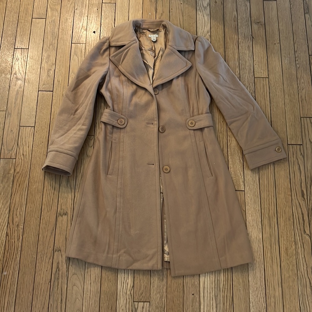 Halogen Brown Wool Coat - image 5